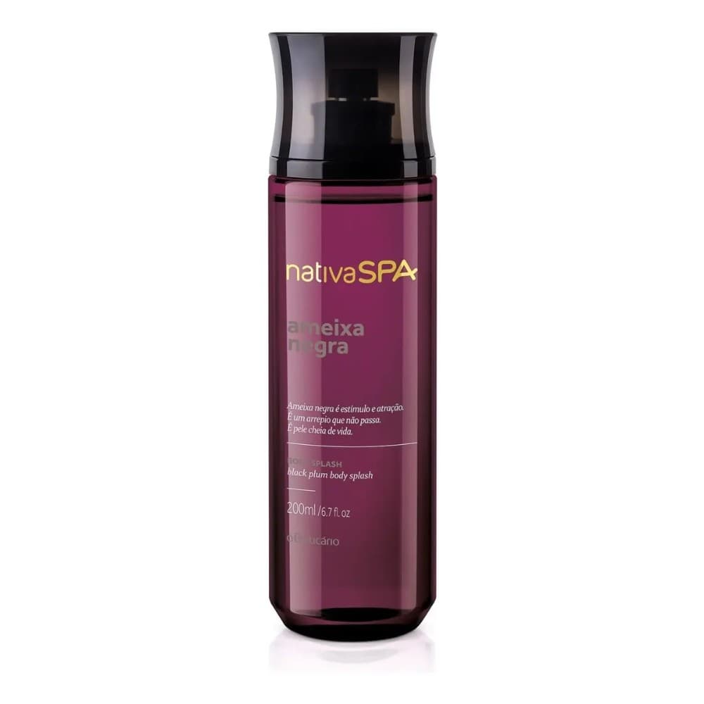 Nativa Spa Ameixa Negra Colônia Body Splash 200m