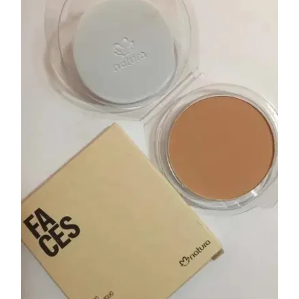 Refil Pó Compacto Matte Natura Faces na Cor Média 22
