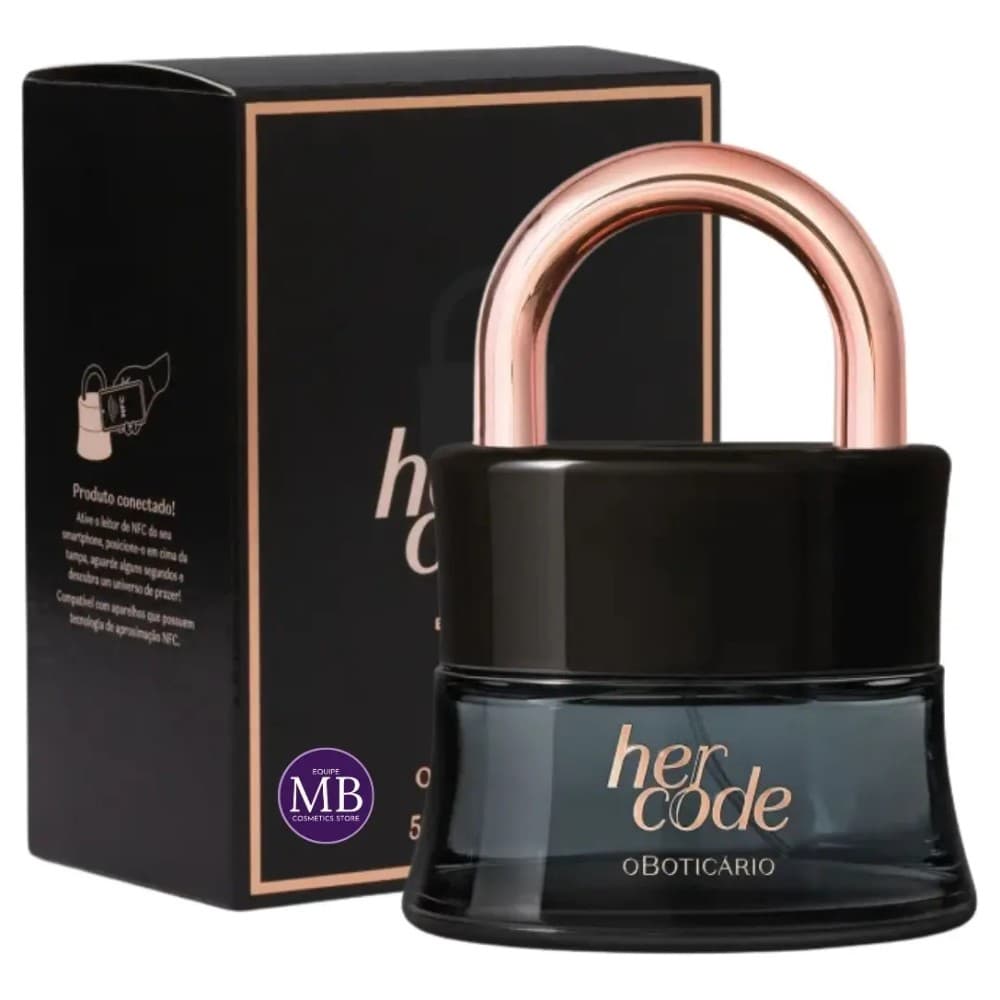 Perfume Feminino Mulher Her Code Amadeirado O Boticário