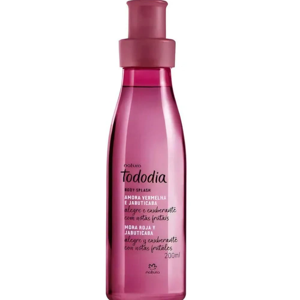 Natura Tododia Body Splash Amoreira Vermelha e Jabuticaba 200ml